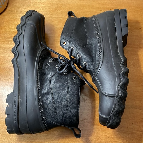 Mens SPERRY, Brewster Low Boot Black/Black size 11.5 - Picture 8 of 8